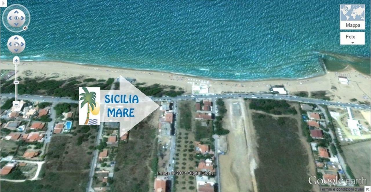 Sicilia Mare Apartments San Leone Eksteriør bilde